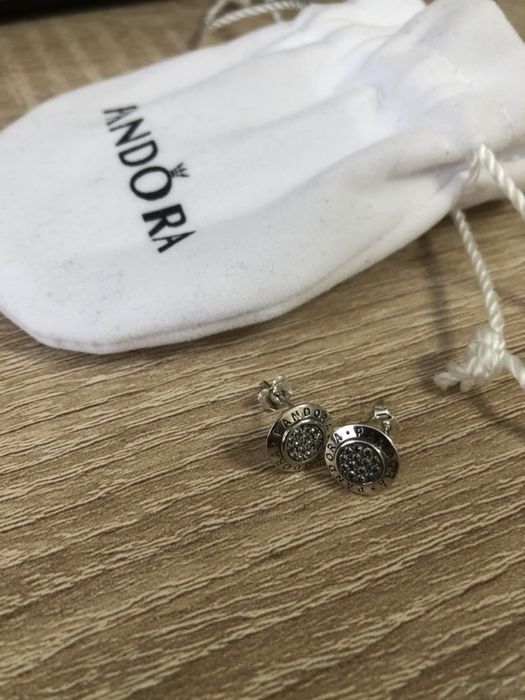 Сережки pandora новые