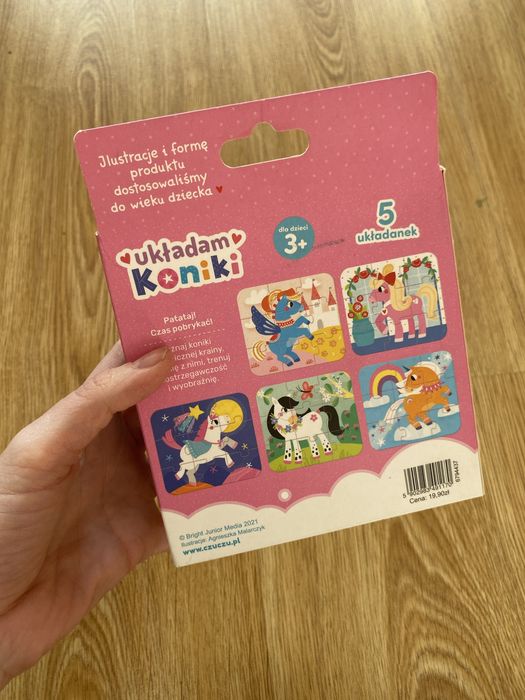 Puzzle czuczu jednorożce Ukladam koniki