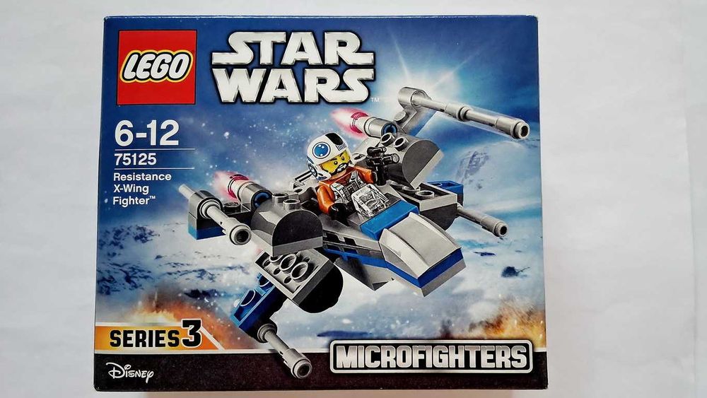 Lego Star Wars 75125 Resistance X-Wing Microfighter Series 3 selado