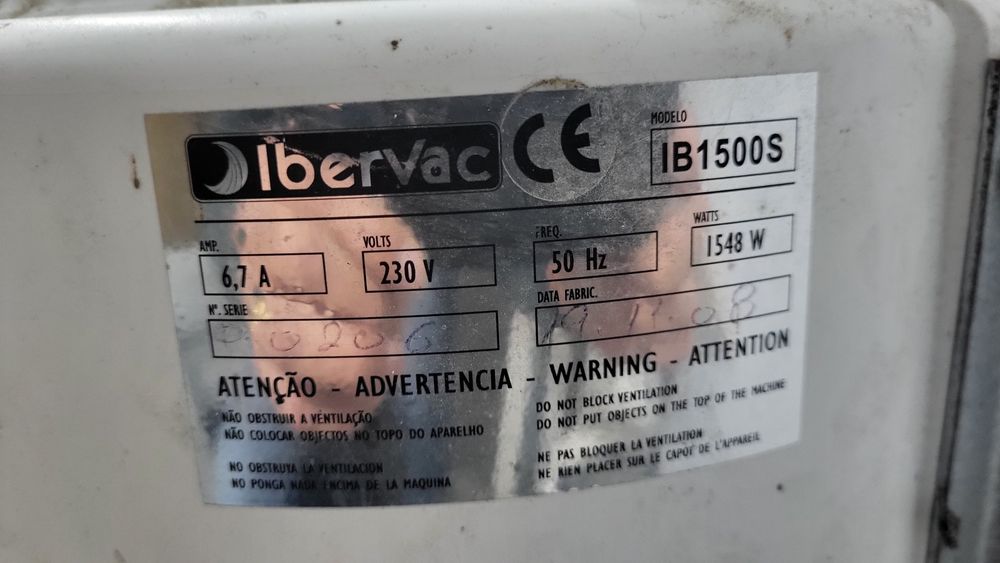 Maquina Aspiração central ibervac