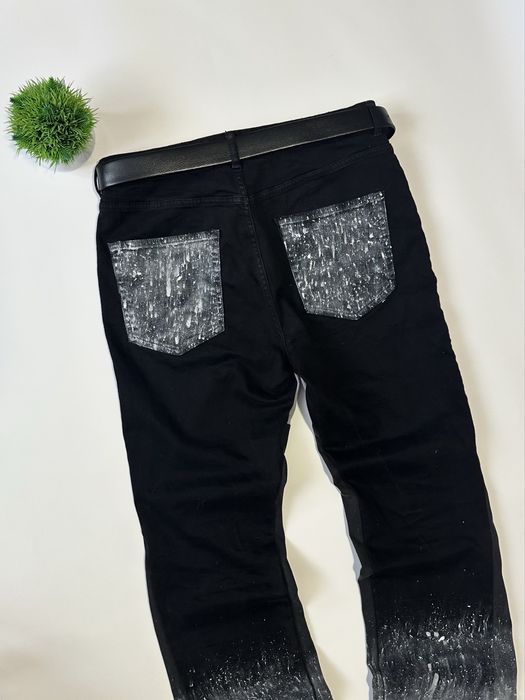 Flared Jeans Castom | Black Flared Jeans | Flared Jeans