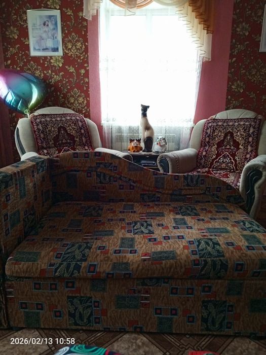 Диван-кровать в нормальном состоянии
