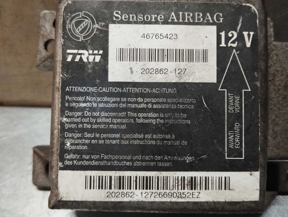 CENTRALINA DO AIRBAG FIAT SEICENTO 46765423