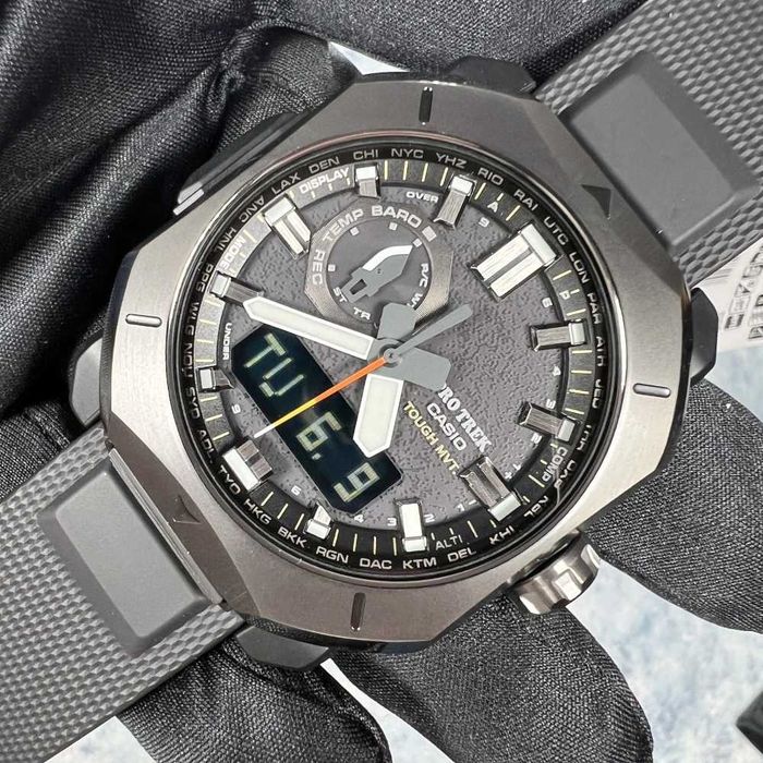 ОРИГІНАЛ:  Casio Pro Trek PRW-6900Y-1JF. Гарантія 24 місяці