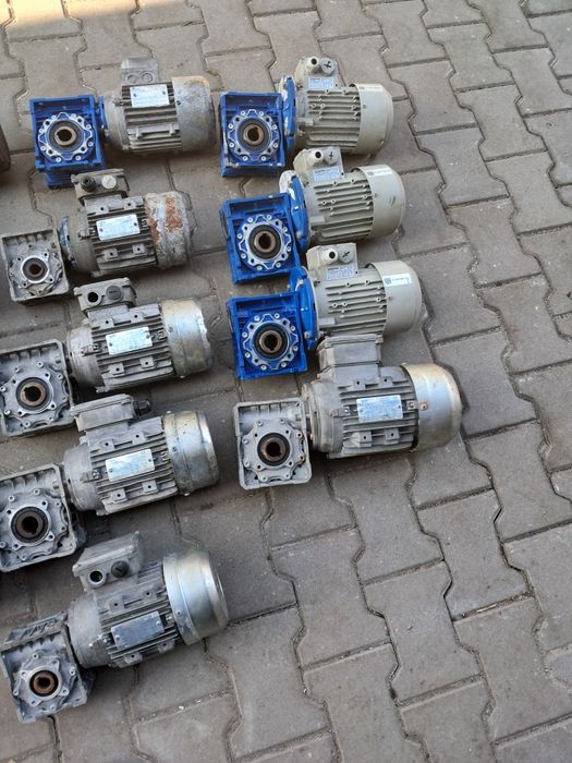 Okazja motoreduktory,  Duży wybór. 0.12kw 93obr