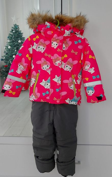 Комплект зима  jie. relmo / куртка/ штани/ комбінезон 86 см.