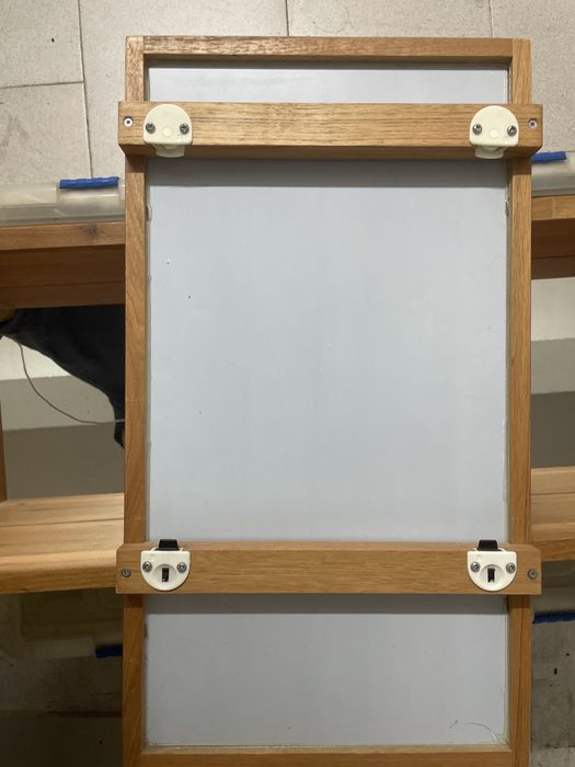 Estante em madeira com espelho para WC  Molger - IKEA