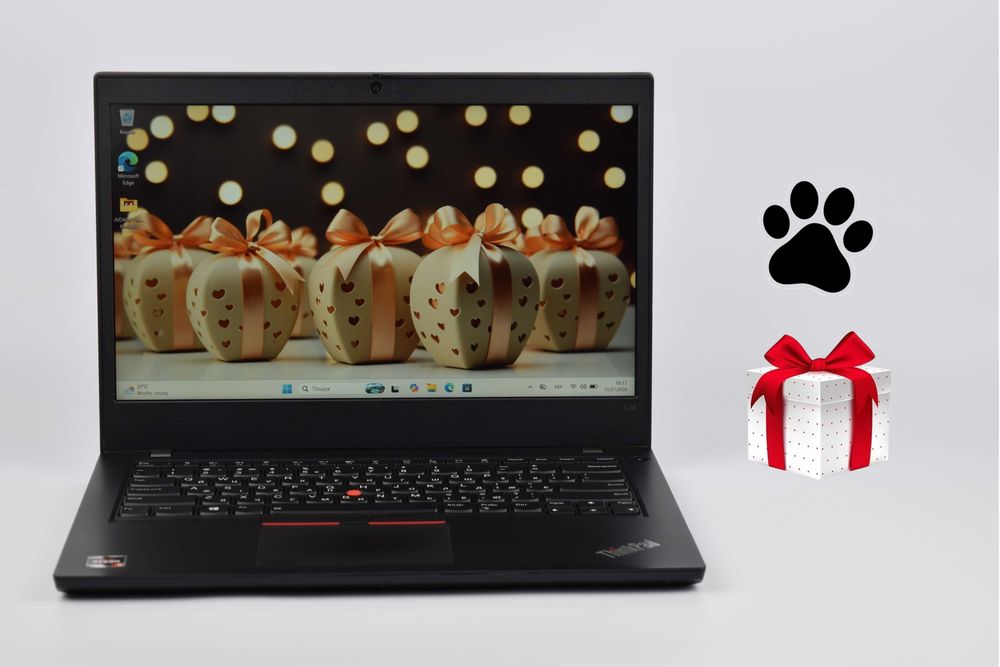 Сенсорний 14" IPS FHD Lenovo ThinkPad L14 G2 R5 Pro 5650U 16/32гб ssd 256/512/1тб Ноутбук