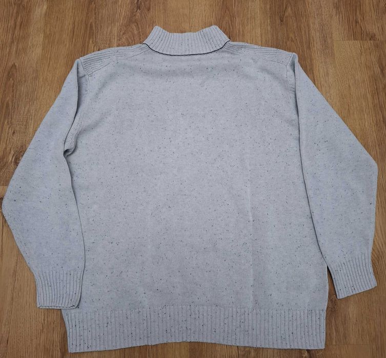 Sweter męski  Next  XXL - golf zapinany na zamek - obwód 140cm