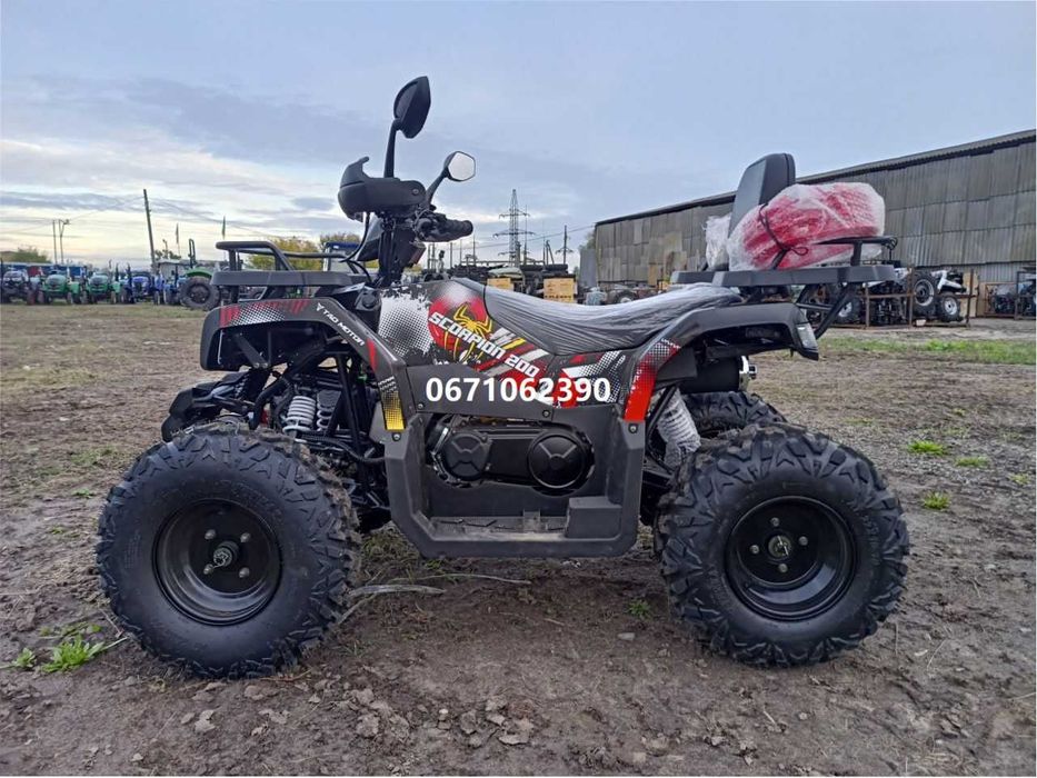 Квадроцикл Сommаn Scorpion 200cc Коман Скорпион безкоштовна доставка