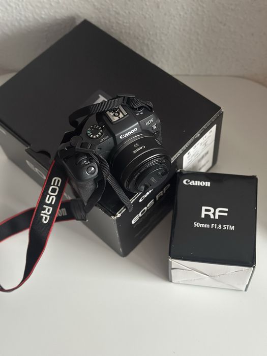 Canon EOS RP + obiektyw Canon RF 55mm f/1.