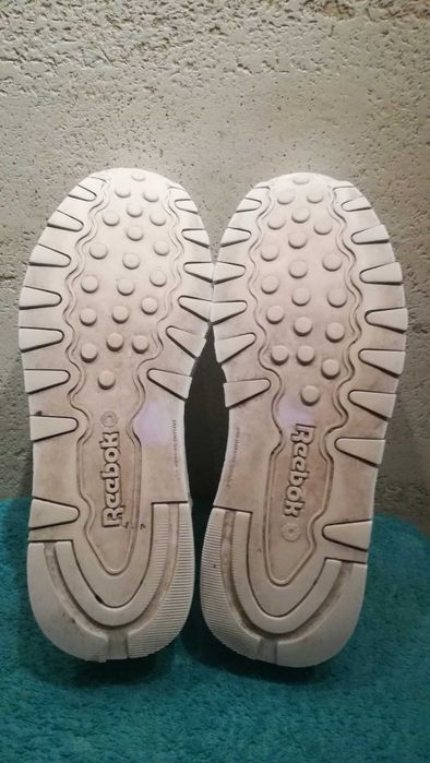 Sneakersy REEBOK CLASSIC LEATHER r.36 skóra białe stan bardzo dobry