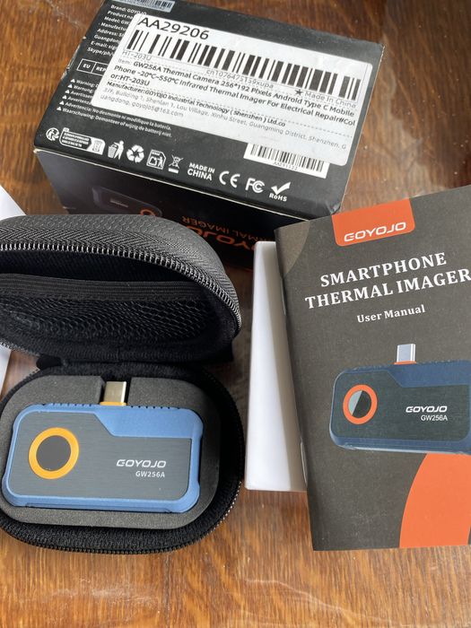 GOYOJO GW256A 256*192 Инфракрасный Тепловизор Android USB-С 25 Гц