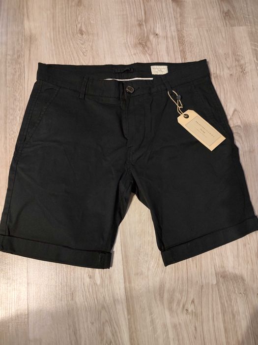 NOWE Spodenki męskie rozmiar M, Sellected homme, CZARNE