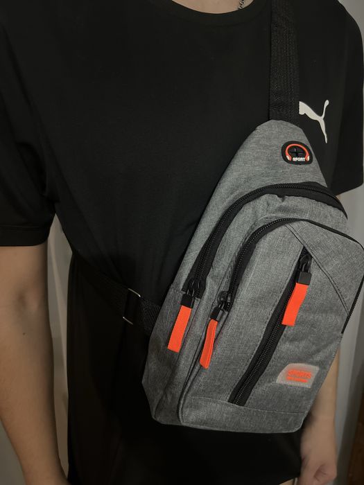 Сумка, рюкзак через плечо мужская 28*15*5 см