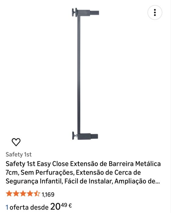 Portão/ cerca infantil/cão SAFETY