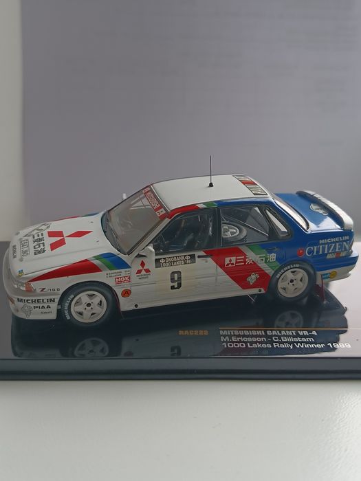 未使用　イラン　1982年　200リアル　帯封100枚　P-136e Mitsubishi Galant VR-4 - Rally 1000 Lakes 1989. IXO. 1:43.: 1 450