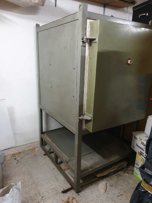Forno mufla cerâmica, forno eléctrico de abertura frontal NOVO