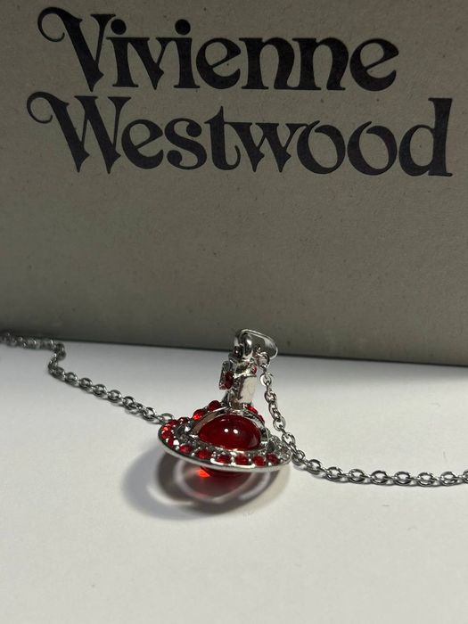 Подвеска Vivienne Westwood  Small Orb Dark Red