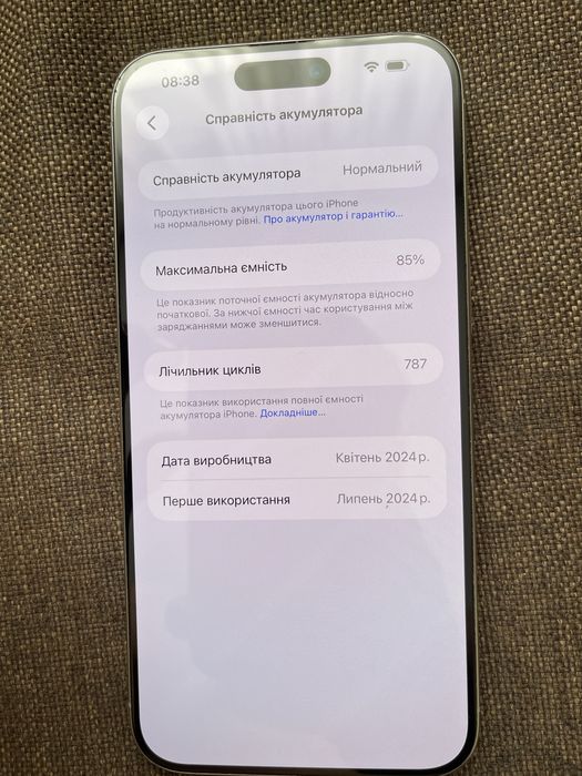 Iphone 15 pro max 256GB