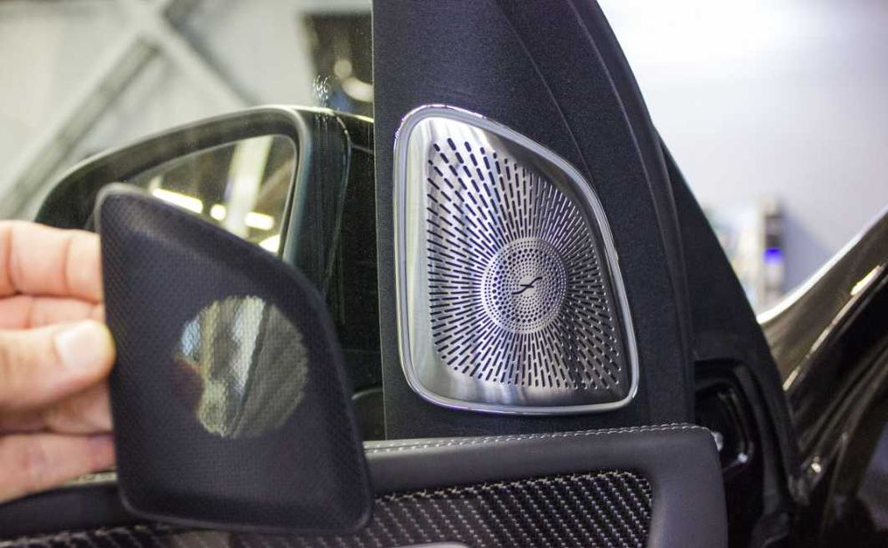 Накладки на динамики Burmester для Mercedes GLS X167 GLE W167