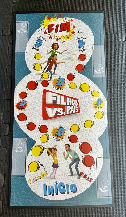 Jogo Perguntas Filhos vs. Pais NOVO