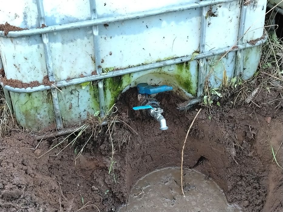 Depósitos para água usados