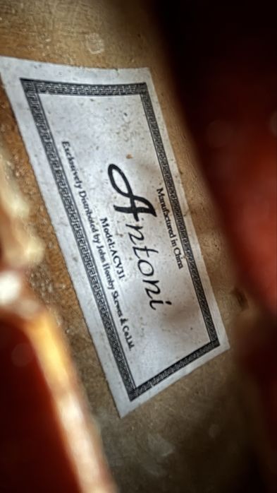 Скрипка 3/4 ANTONI ACV31