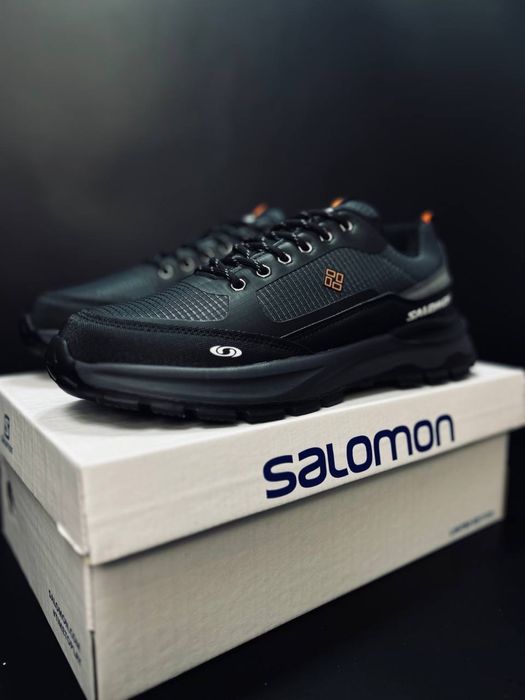 Мужские кожаные кроссовки Salomon для города, Саламон. Соломон SaLAMon