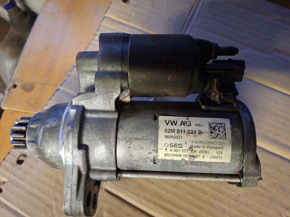 Стартер VW Passat b9 2.0