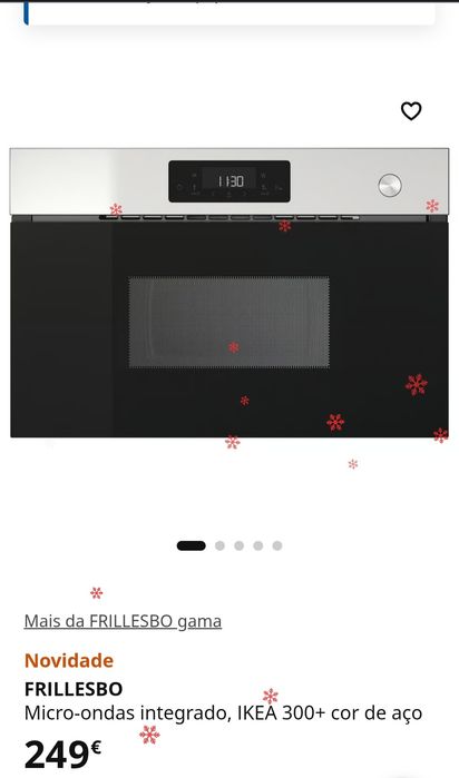 Vende se Microondas/ Forno Embutir Ikea