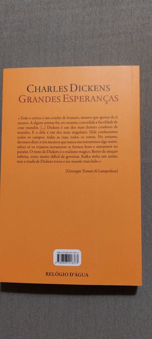 Livro Grandes Esperanças, de Charles Dickens