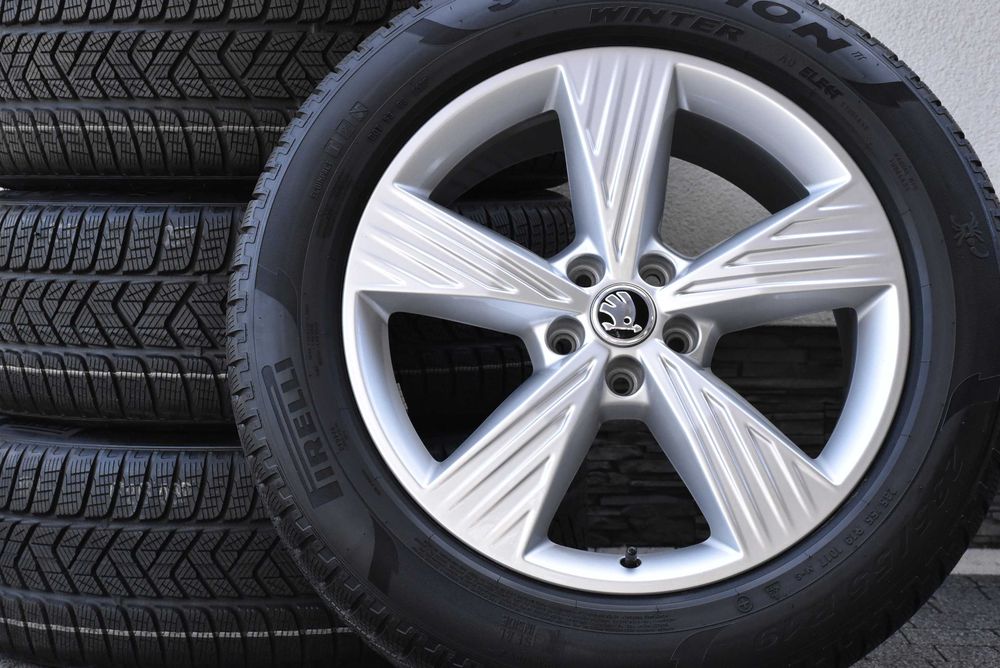 Nowe koła zimowe OEM Audi Q4 Sportback e-tron VW ID.4 ID.5 ID.6 SKODA ELROQ ENYAQ PEAQ CUPRA Tavascan 19" Pirelli