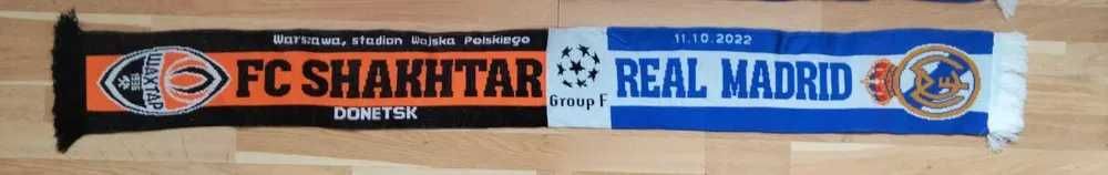 Шахтар" Донецьк - "Реал" Мадрид 2022 10 11 матчевий шарф