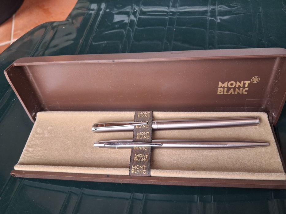 Conjunto de canetas Montblanc anos 70