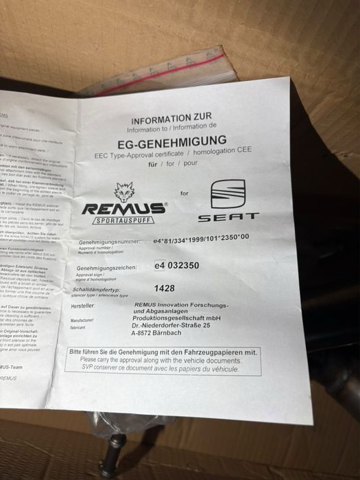 Ponteira de escape Seat Ibiza 6L
