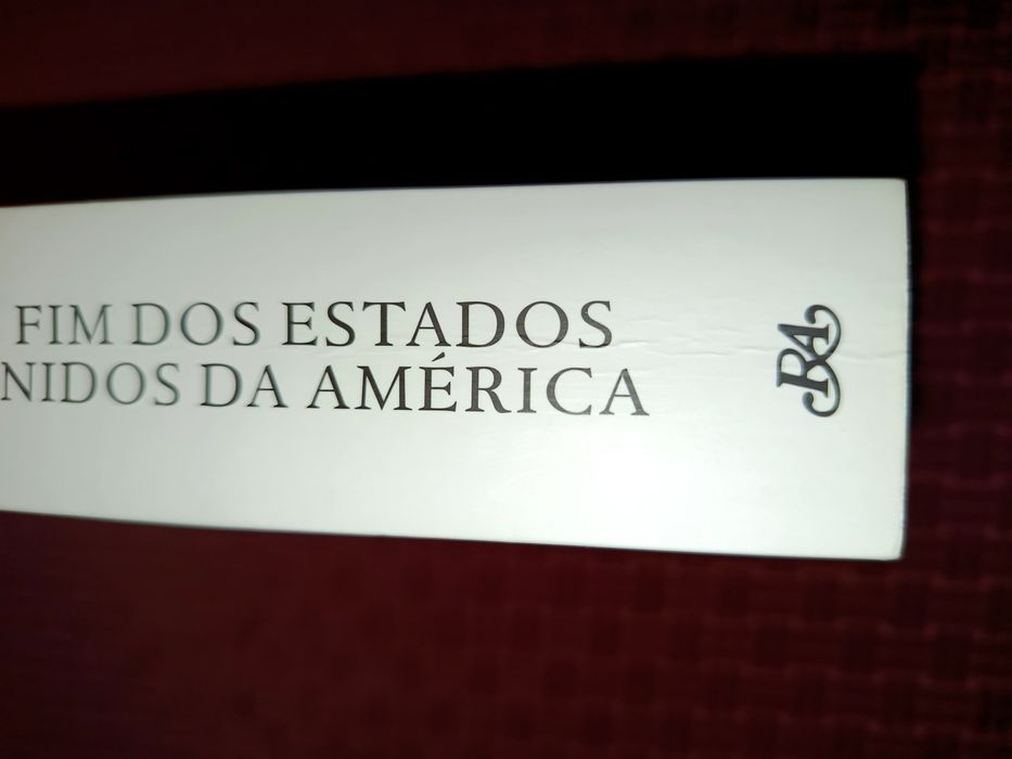 Livro: O Fim dos Estados Unidos da América, Gonçalo M. Tavares