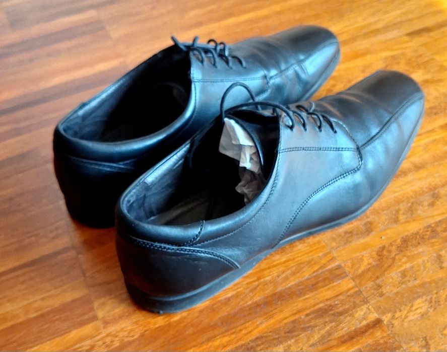 Buty do garnituru 44, skóra czarne