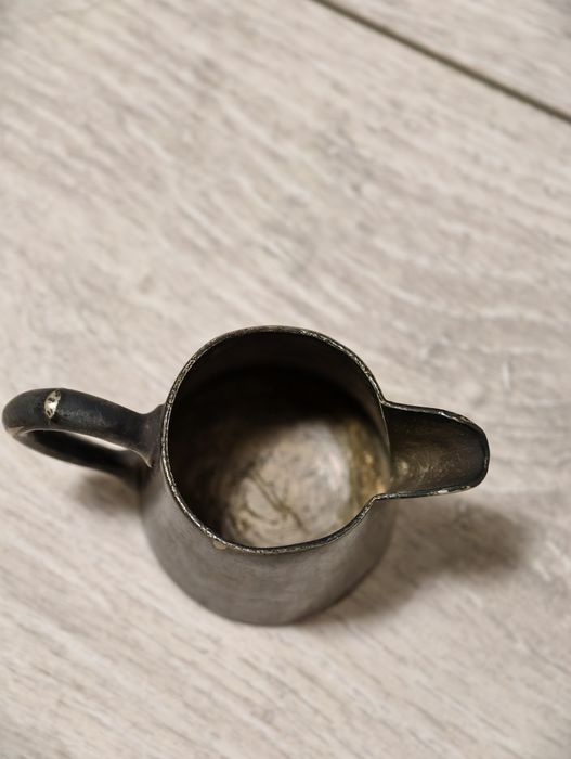 Zabytkowy dzbanek do mleka gowe silber