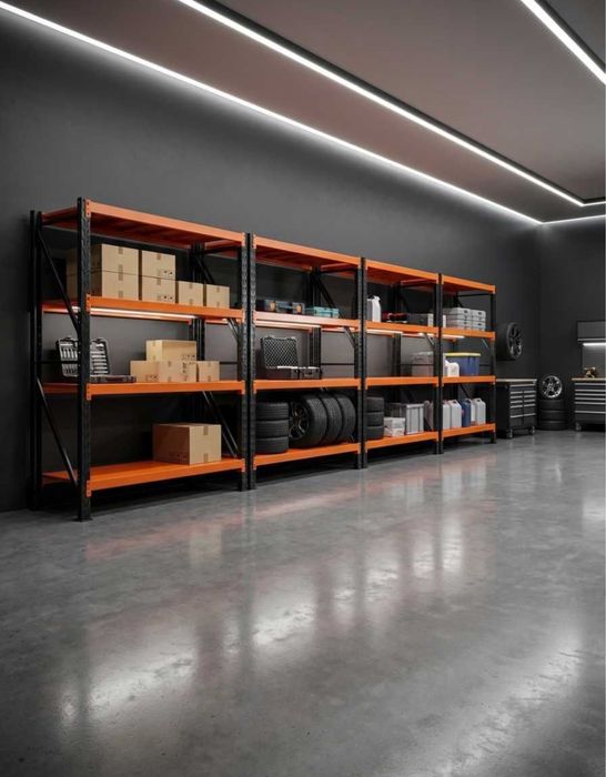 Regał Magazynowy 150x50x200cm, nośność 800kg