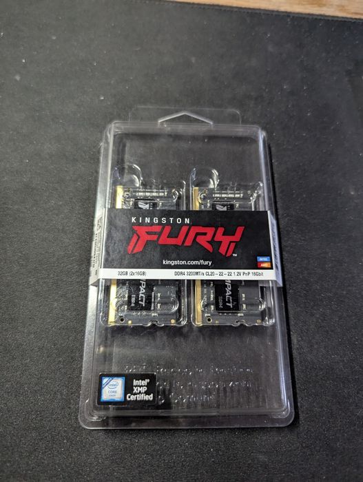 Модуль пам'яті для ноутбука SoDIMM DDR4 32GB (2x16GB) 3200 MHz Impact