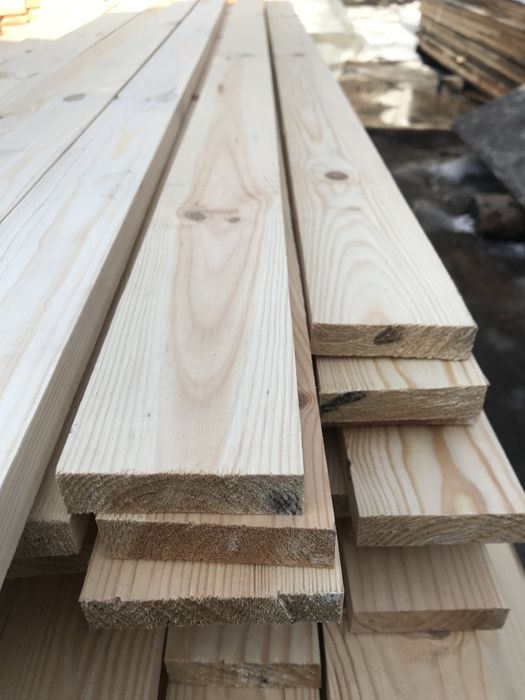 Дошка суха стругана, брус сухий струганий 20х80; 20х100; 20х120; 20х15