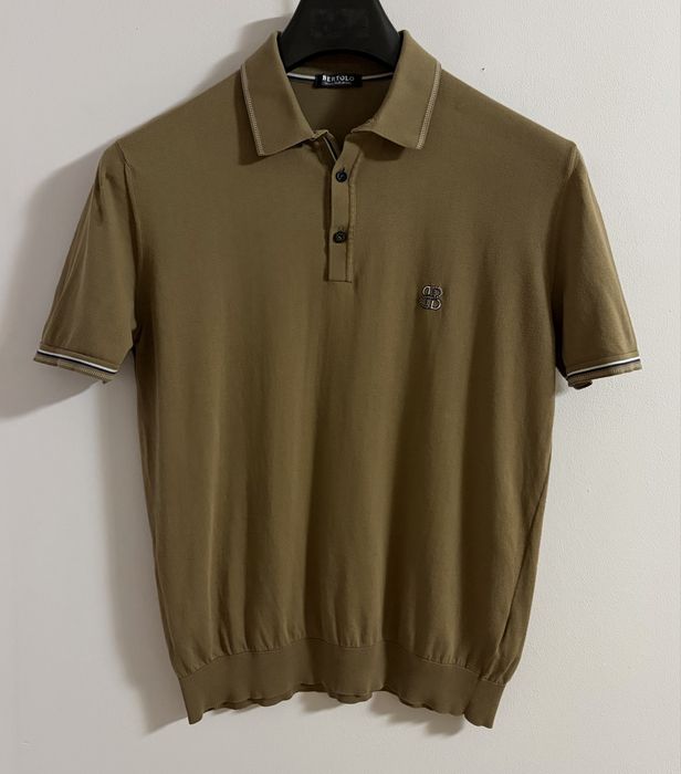 Чоловіче поло Bertolo Cashmere(Оригінал)