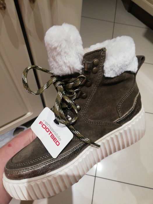 Botki damskie zimowe