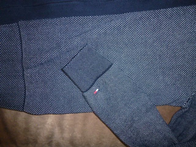 TOMMY HILFIGER bluza sweter oryginalna S/M nowa granatowa na zamek