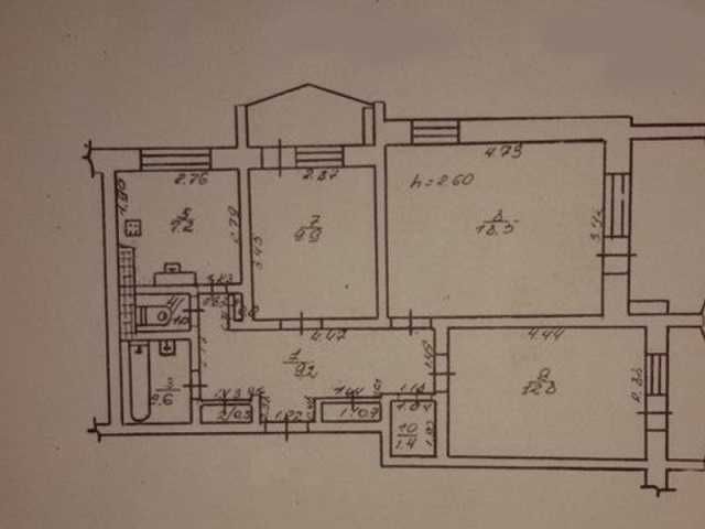 3-комнатная квартира по адресу ул. Спортивная (площадь 70 м²) - Atlanta.ua - фото 7