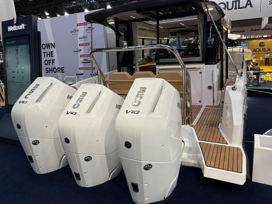 Wellcraft 38 Explorer jacht motorowy 3x 350 km Mercury - NOWY !