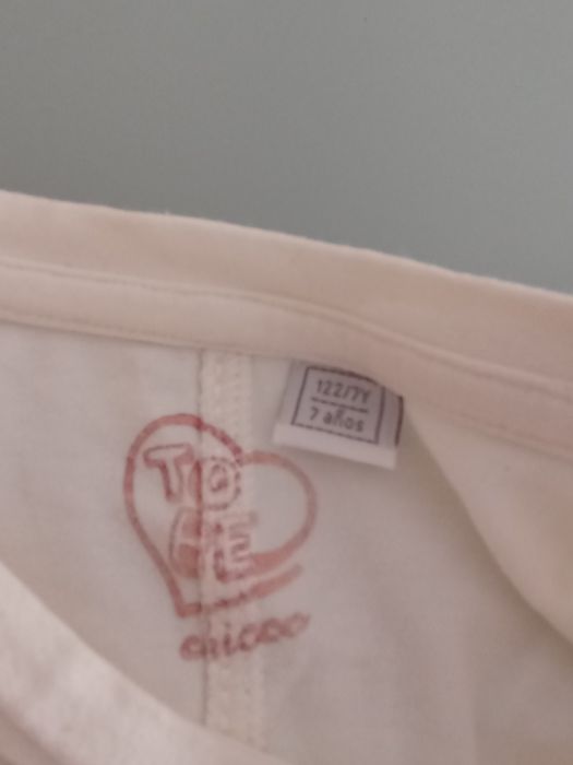 sweatshirt Chicco	- 7 anos	- 122 cm	Como Nova!!!