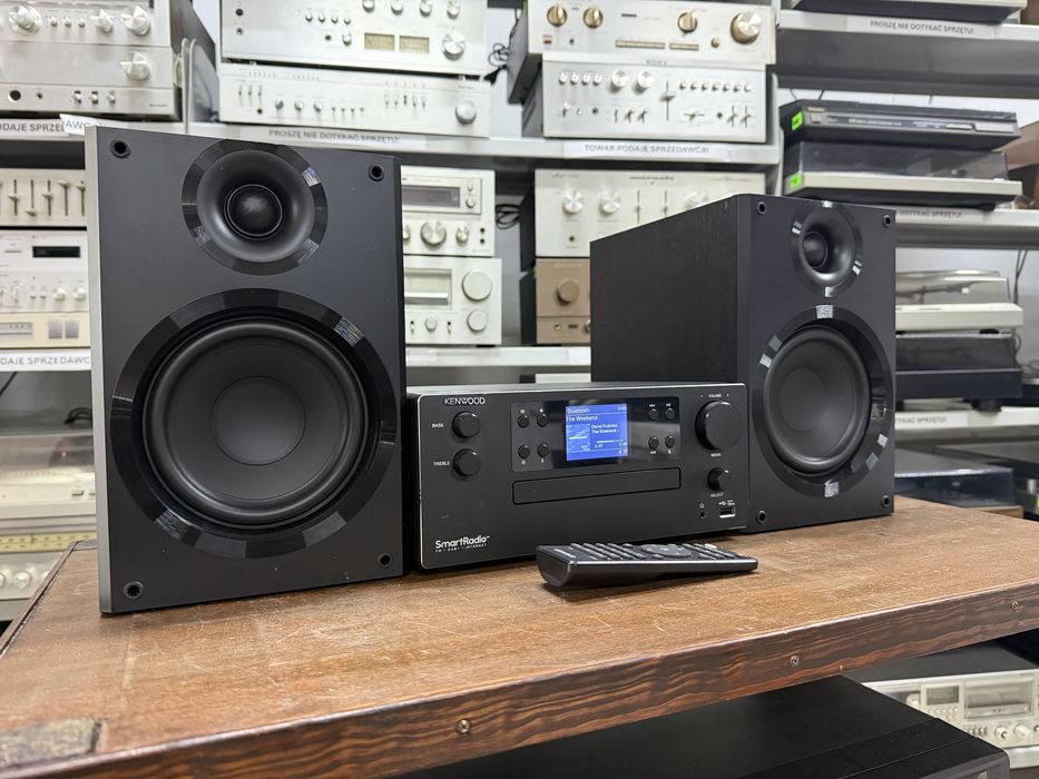 ‼️ Wieża Kenwood M-9500S Wi-Fi Bluetooth radio internetowe, Audio Room