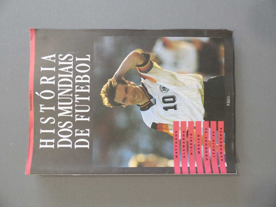 História dos Mundiais de Futebol Público em 8 Fascículos